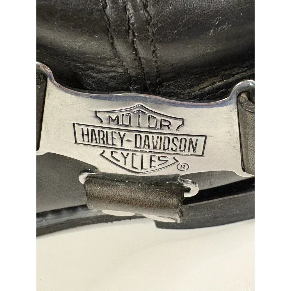 Harley Davidson Iroquois Hi D97386 Men’s 10.5 Leather Harness Motorcycle Boots